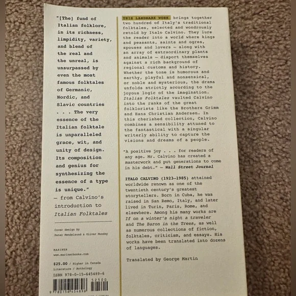 Italian Folktales Book - Picture 2 of 3